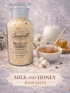 Milk and Honey Bath Salts - Cream